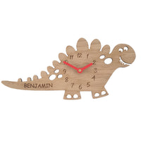 Dinosaur Wooden Clock