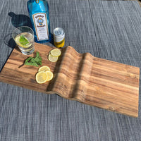 Large Wave Serving Board