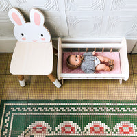 Forest Rabbit Wooden Chair