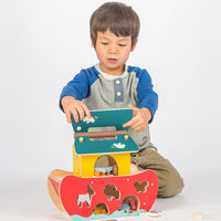 Noah's Ark Wooden Shape Sorter