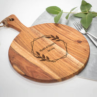 Round Serving Board