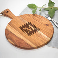 Round Serving Board