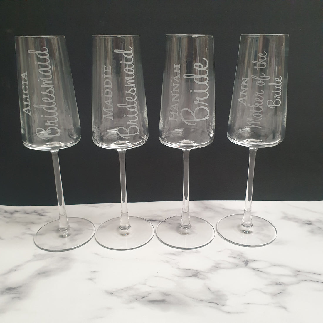 Bridal Party Champagne Flute