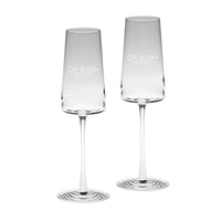 Twin Champagne Glasses