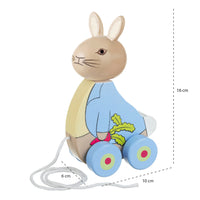 Wooden Pull Along Peter Rabbit Toy