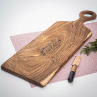 Round Handle Serving Board