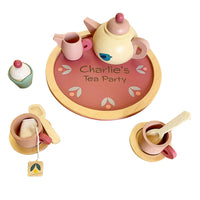 Birdie Wooden Pretend Play Tea Set