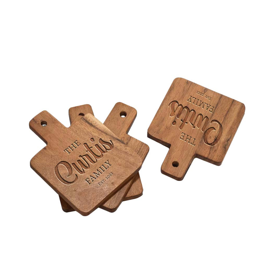 Wooden Coasters (Set of 4)