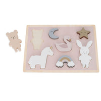 Wooden Unicorn Puzzle